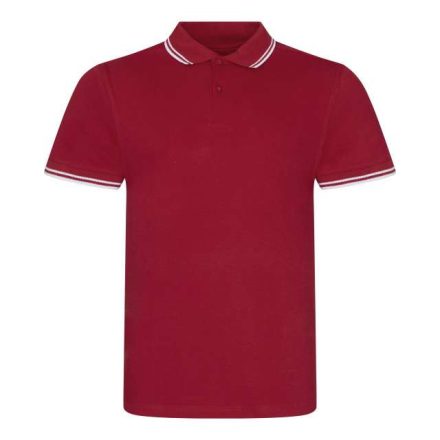 jp003re/wh-2xl   STRETCH TIPPED POLO