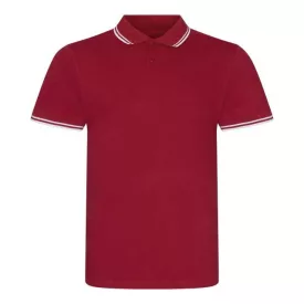 jp003re/wh-s   STRETCH TIPPED POLO