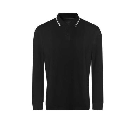 jp103dbl/wh-2xl   LONG SLEEVE TIPPED 100 POLO