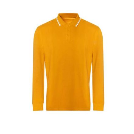 jp103mst/wh-2xl   LONG SLEEVE TIPPED 100 POLO