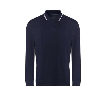 jp103oxn/wh-2xl   LONG SLEEVE TIPPED 100 POLO