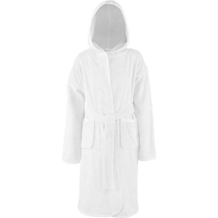 ka125wh-10/12   KIDS' TERRY BATHROBE