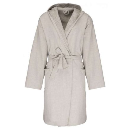 ka140lng-l/xl   ORGANIC HOODED BATHROBE