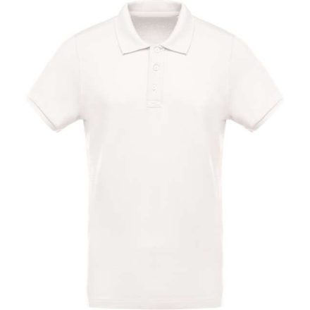 ka209cm-2xl   MEN'S ORGANIC PIQUÉ SHORT-SLEEVED POLO SHIRT