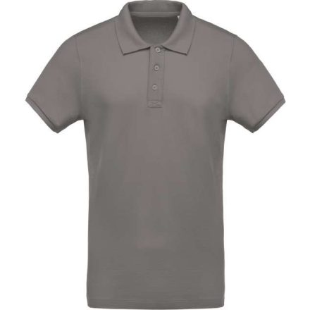 ka209stgr-2xl   MEN'S ORGANIC PIQUÉ SHORT-SLEEVED POLO SHIRT