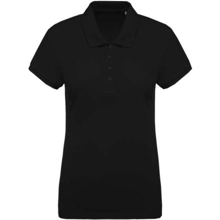 ka210bl-2xl   LADIES’ ORGANIC PIQUÉ SHORT-SLEEVED POLO SHIRT