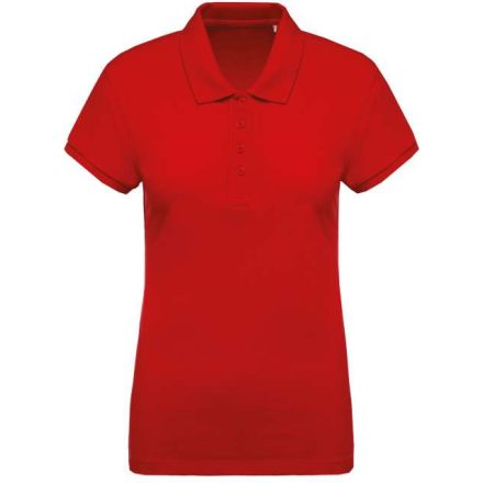 ka210re-2xl   LADIES’ ORGANIC PIQUÉ SHORT-SLEEVED POLO SHIRT