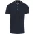 ka223nv/wh-3xl   MEN'S SHORT SLEEVE POLO SHIRT WITH MANDARIN COLLAR