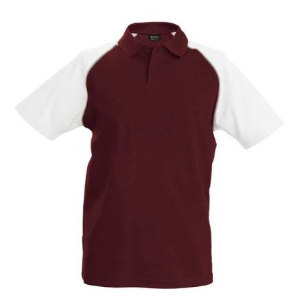 ka226bx/wh-l   BASEBALL - SHORT-SLEEVED POLO SHIRT