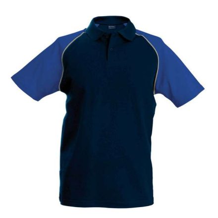 ka226nv/wh-3xl   BASEBALL - SHORT-SLEEVED POLO SHIRT