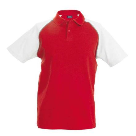 ka226re/wh-xl   BASEBALL - SHORT-SLEEVED POLO SHIRT