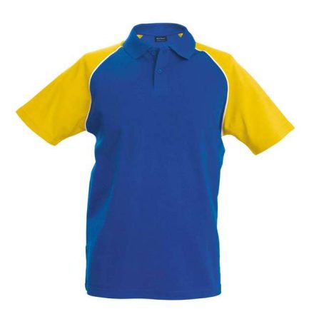 ka226ro/ye-3xl   BASEBALL - SHORT-SLEEVED POLO SHIRT