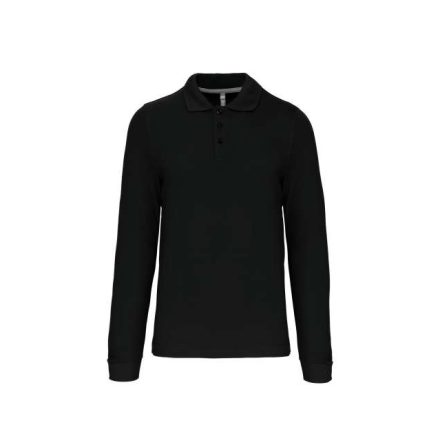 ka243bl-2xl   MEN'S LONG-SLEEVED POLO SHIRT