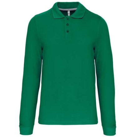 ka243kl-2xl   MEN'S LONG-SLEEVED POLO SHIRT