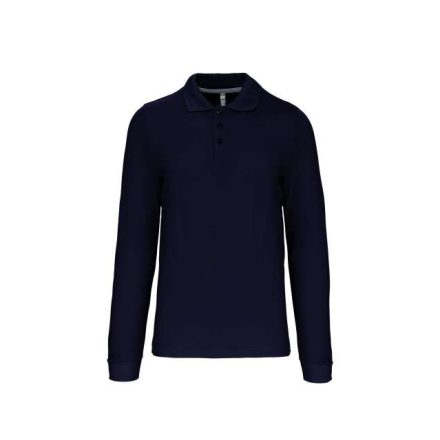 ka243nv-2xl   MEN'S LONG-SLEEVED POLO SHIRT