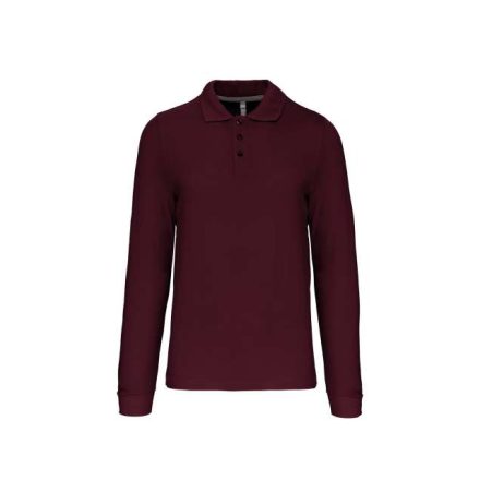 ka243wn-2xl   MEN'S LONG-SLEEVED POLO SHIRT