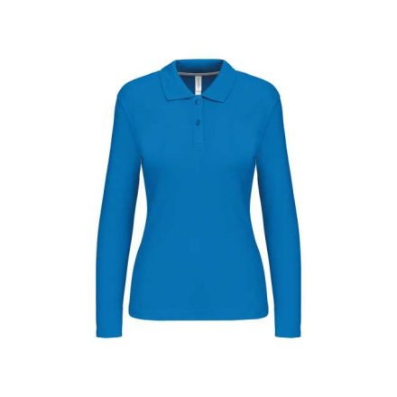 ka244tb-2xl   LADIES' LONG-SLEEVED POLO SHIRT