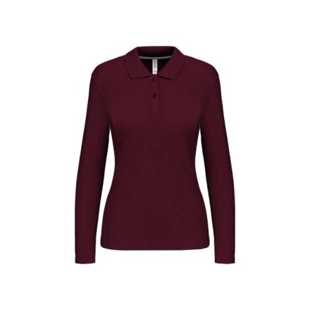 ka244wn-2xl   LADIES' LONG-SLEEVED POLO SHIRT