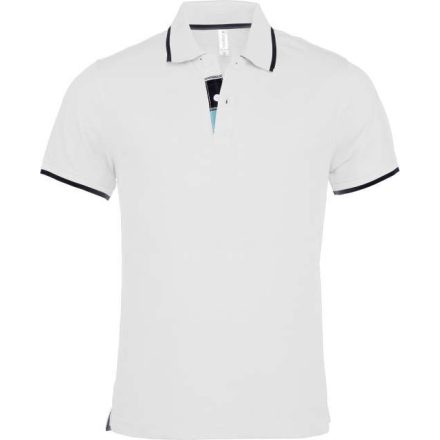 ka245wh/nv-2xl   MEN'S SHORT-SLEEVED POLO SHIRT