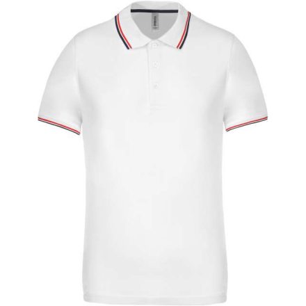 ka250wh/nv/re-2xl   MEN'S SHORT-SLEEVED POLO SHIRT