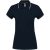ka251nv/re/wh-s LADIES' SHORT-SLEEVED POLO SHIRT