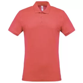 ka254tcrl-l   MEN'S SHORT-SLEEVED PIQUÉ POLO SHIRT