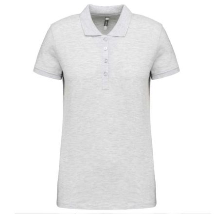 ka255ash-2xl   LADIES’ SHORT-SLEEVED PIQUÉ POLO SHIRT