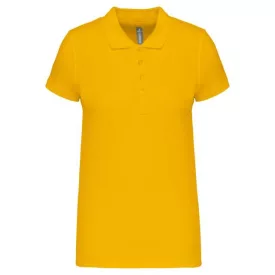 ka255ye-s   LADIES’ SHORT-SLEEVED PIQUÉ POLO SHIRT