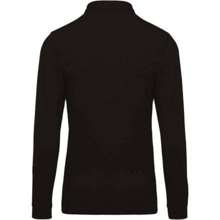 ka256bl-2xl   MEN'S LONG-SLEEVED PIQUÉ POLO SHIRT