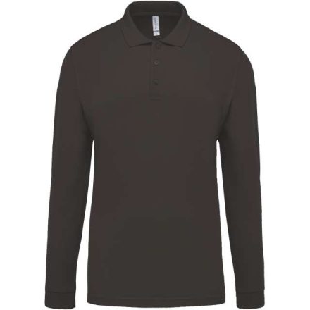 ka256dg-2xl   MEN'S LONG-SLEEVED PIQUÉ POLO SHIRT