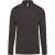 ka256dg-m MEN'S LONG-SLEEVED PIQUÉ POLO SHIRT