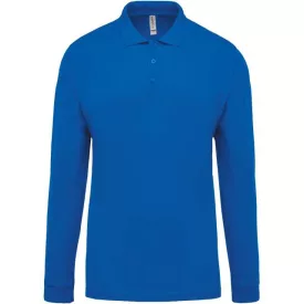 ka256lro-m   MEN'S LONG-SLEEVED PIQUÉ POLO SHIRT