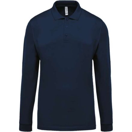 ka256nv-2xl   MEN'S LONG-SLEEVED PIQUÉ POLO SHIRT