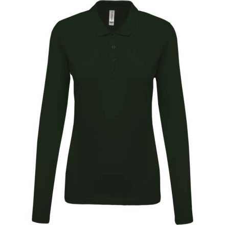 ka257fo-2xl   LADIES’ LONG-SLEEVED PIQUÉ POLO SHIRT