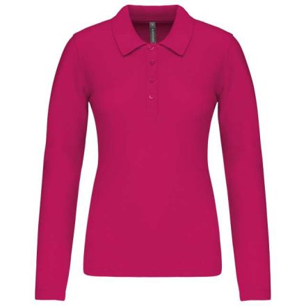 ka257fu-2xl   LADIES’ LONG-SLEEVED PIQUÉ POLO SHIRT