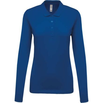 ka257lro-2xl   LADIES’ LONG-SLEEVED PIQUÉ POLO SHIRT