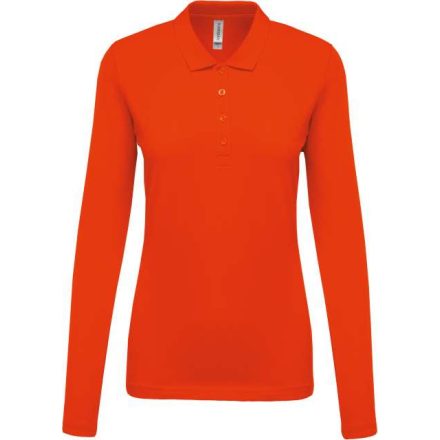 ka257or-2xl   LADIES’ LONG-SLEEVED PIQUÉ POLO SHIRT