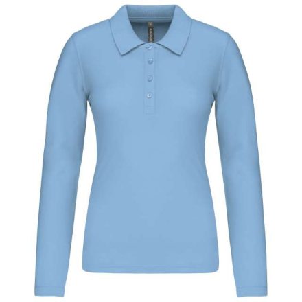 ka257sb-2xl   LADIES’ LONG-SLEEVED PIQUÉ POLO SHIRT