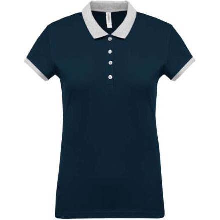 ka259nv/oxg-m   LADIES’ TWO-TONE PIQUÉ POLO SHIRT