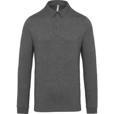 ka264grh-l   MEN'S LONG SLEEVED JERSEY POLO SHIRT