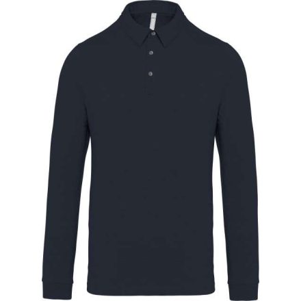 ka264nv-2xl   MEN'S LONG SLEEVED JERSEY POLO SHIRT