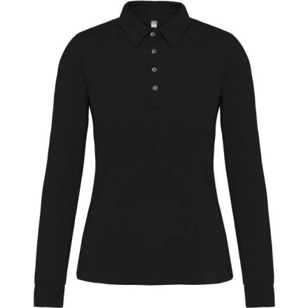 ka265bl-2xl   LADIES' LONG SLEEVE JERSEY POLO SHIRT