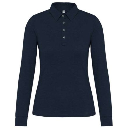 ka265nv-2xl   LADIES' LONG SLEEVE JERSEY POLO SHIRT