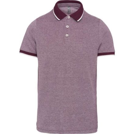 ka266mwn-2xl   MEN'S TWO-TONE MARL POLO SHIRT