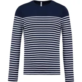 ka366stnv/wh-s   FÉRFI HOSSZÚ UJJÚ BRETON CSÍKOS FELSŐ