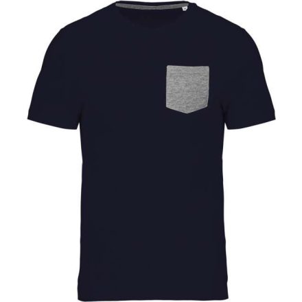 ka375nv/grh-2xl   ORGANIC COTTON T-SHIRT WITH POCKET DETAIL