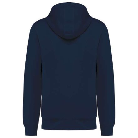 ka4008nv-l   UNISEX ECO-FRIENDLY FRENCH TERRY ZIPPED HOODED SWEATSHIRT