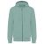 ka4008sg-m UNISEX ECO-FRIENDLY FRENCH TERRY ZIPPED HOODED SWEATSHIRT