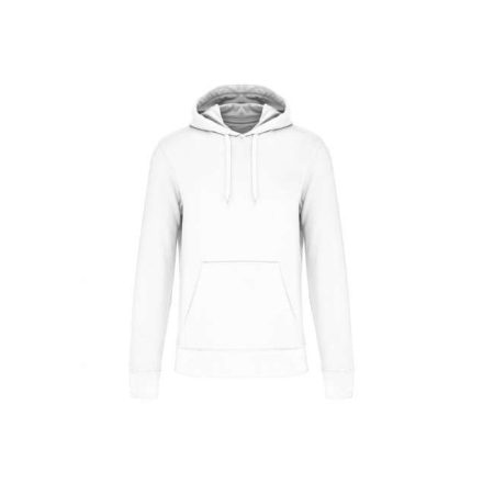 ka4027wh-2xl   MEN'S ECO-FRIENDLY HOODED SWEATSHIRT