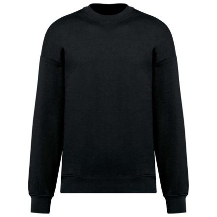 ka4032bl-m   UNISEX OVERSIZED ECO-FRIENDLY CREW NECK SWEATSHIRT